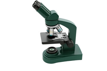 a microscope isolated on a transparent background