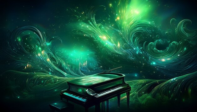 emerald euphony energized piano harmony