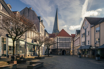 Timberframe houses in old town Hattingen