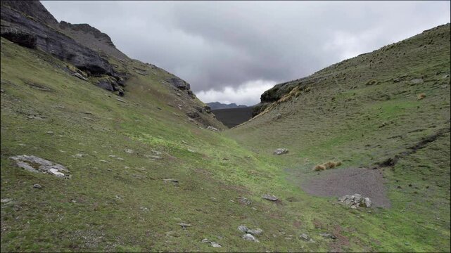 Mesetas y cordillera de Cochabamba, Bolivia