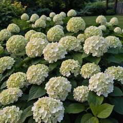 cabbage plants in a garden