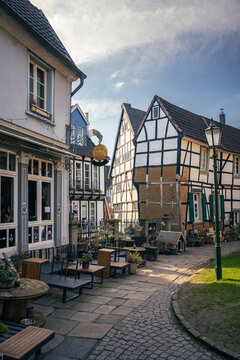 Timberframe houses in old town Hattingen