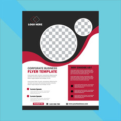 Corporate Business Flyer design template