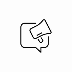 campaign marketing message icon sign vector