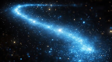 Celestial River, A Luminous Stream of Stars Flowing Through the Cosmos