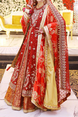 A Stunning Bridal Look of Passion and Tradition