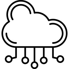 Cloud Computing Icon