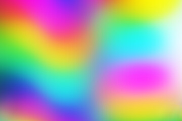 Colorful abstract gradient with vibrant hues in a soft blending design