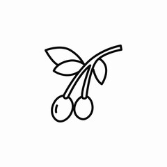 olive tree icon sign vector