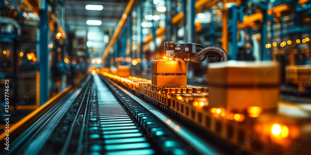 Poster technological innovations in automated distribution: transforming industry dynamics with robotics an