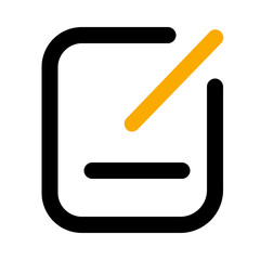 Long cast black and multi colored icon pack