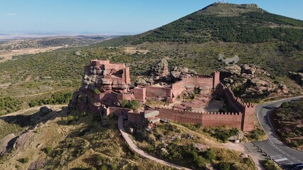 foto de drone de Castillo de Peracense España europa