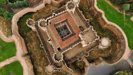 foto de drone de Castillo de coca España europa