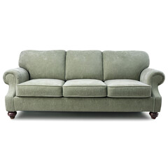 Obraz premium old sofa isolated on transparent background