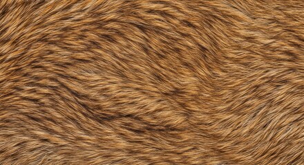 Fototapeta premium Wavy Animal Fur Texture