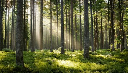Fototapeta premium trees in the forest