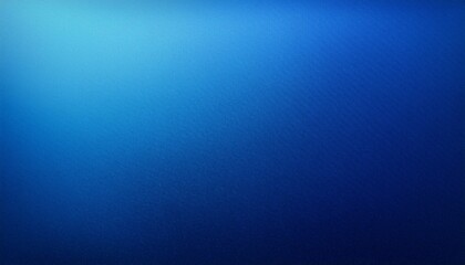 Fototapeta premium blue grainy gradient noisy background light to dark azure sapphire cerulean denim blue smooth noise texture banner backdrop design