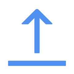 Public opinion Secretary blue outline icon pack