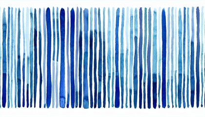 watercolor stripe seamless pattern watercolour hand drawn striped texture on white background