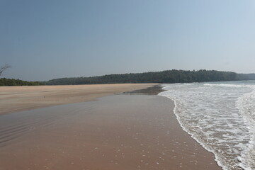 Talpona Beach sunset, South Goa, India