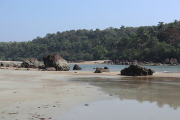 Talpona Beach sunset, South Goa, India