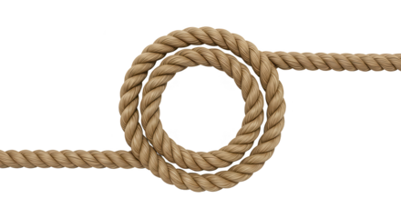 rope on transparent background