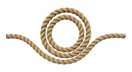 rope on transparent background