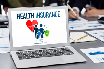 Health insurance web site brisk registration system for easy form filling
