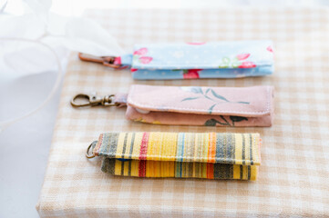 手作りのコインケース