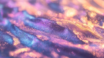 Holographic Foil Texture Abstract Background