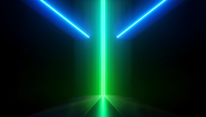 abstract background with rays