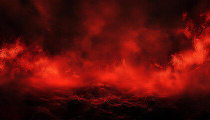 red sky fire cloud smoke texture black dark background horror wallpaper poster design