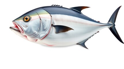 Fototapeta premium Fresh Yellowfin Tuna Fish High-quality Image