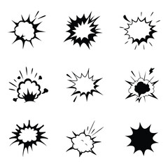 Explosive Comic Book Elements.