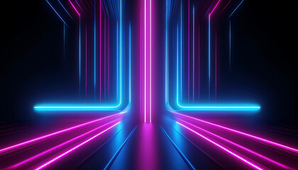 abstract background with rays