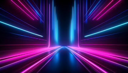 abstract background with rays