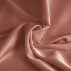 photo of rose pink silk fabric template of fabric roll of fabric