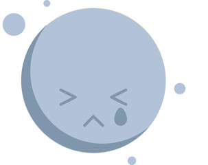 Two color icon of mother and baby product project
