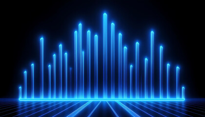 abstract background with rays
