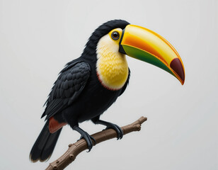 Obraz premium Tropical Treasure: Toucan