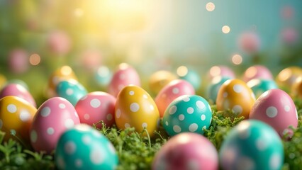 Colorful Easter Eggs for Spring Celebration