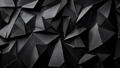 Obraz premium black paper craft material