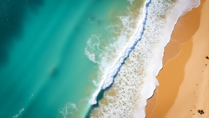 wave on the beach