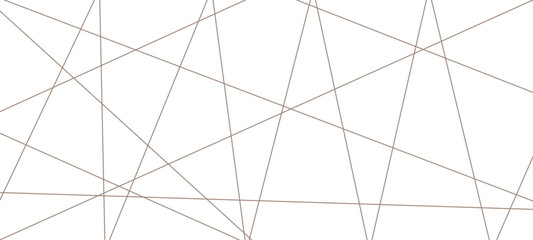 Obraz premium Abstract lines in black tone of many squares and rectangle shapes on white background.Random lines background Metal grid isolated on the white background.