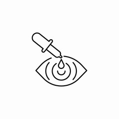 eye dropper icon sign vector