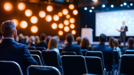 Engaging Corporate Event at Modern Convention Center