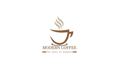 coffee cup on illustration decoration