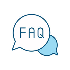Faq vector icon
