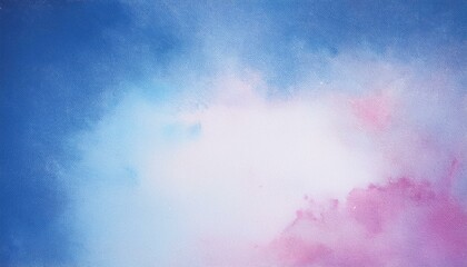 light smudge watercolor paper textured ink effect grungy wet pastel illustration for design modern creative smeared blue purple and pink shades aquarelle background for vintage card retro template
