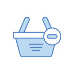 Remove From Cart vector icon